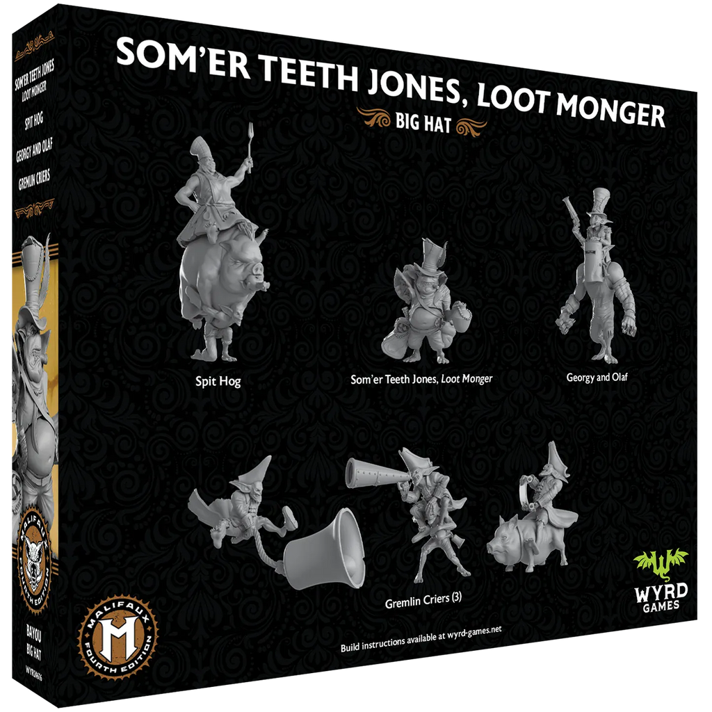 Malifaux 4th Edition: Som’er Teeth Jones, Loot Monger