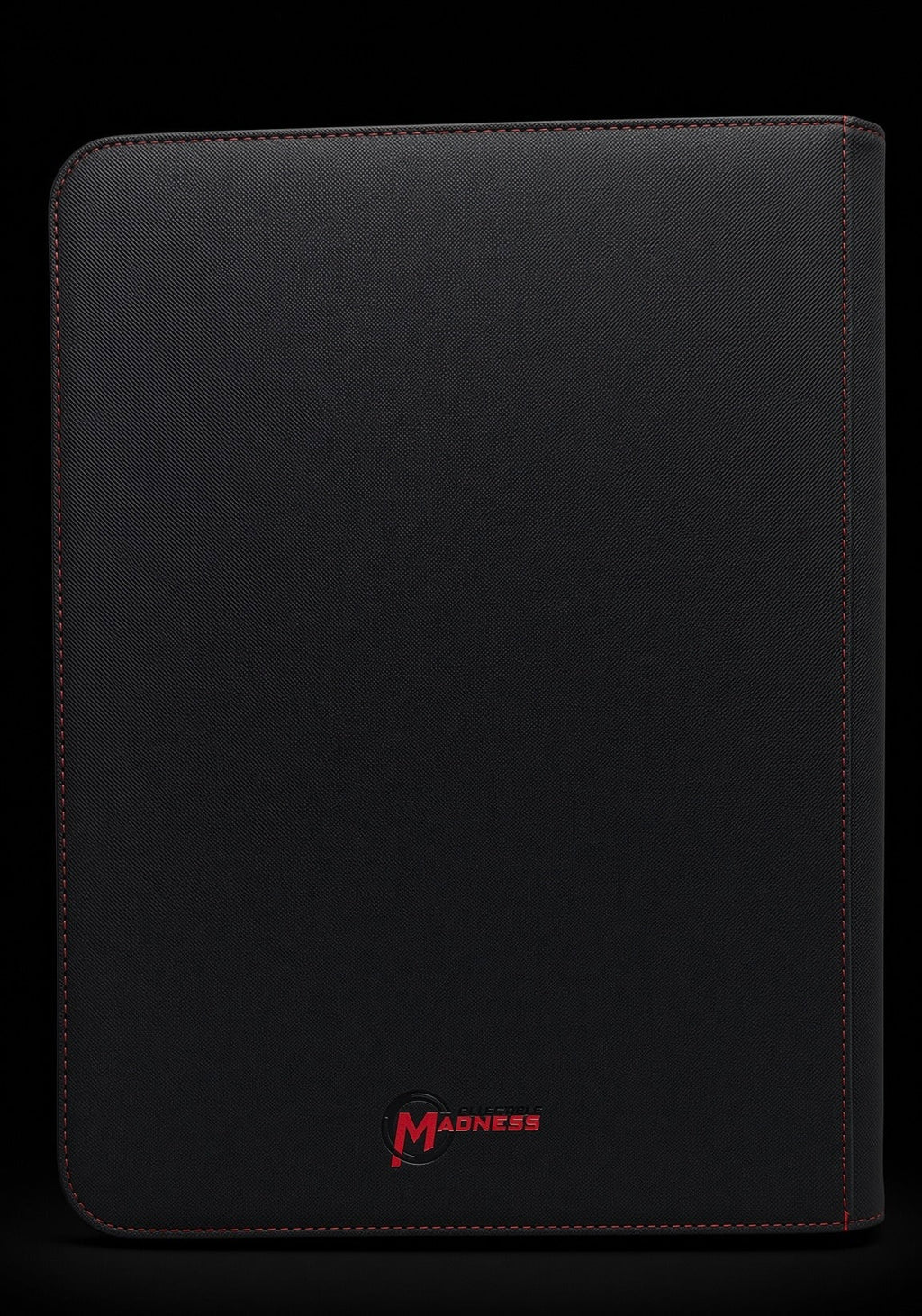 Premium Zipper Binder Black 9pkt - Collectible Madness