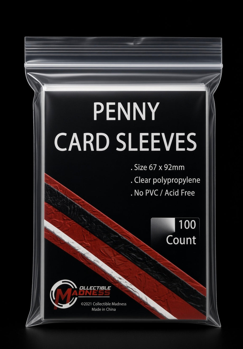 Premium Zipper Binder Black 9pkt Bundle - Collectible Madness