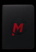 Premium Zipper Binder Black 9pkt - Collectible Madness