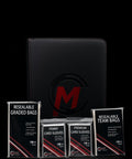 Premium Zipper Binder Black 9pkt Bundle - Collectible Madness