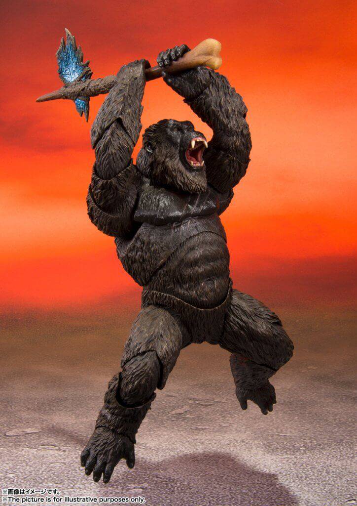 S.H.MONSTERARTS Kong from Movie Godzilla Vs. Kong 2021