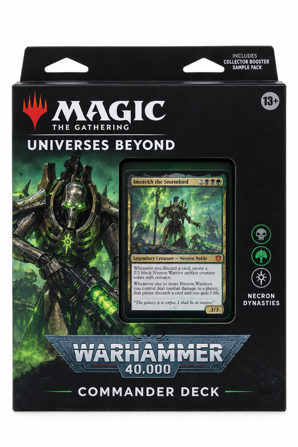 Magic the Gathering: Universes Beyond: Warhammer 40,000 - Necron Dynasties Commander Deck