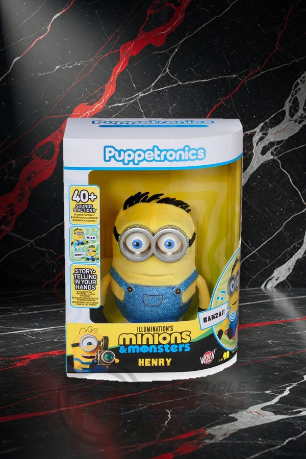 Minions & Monsters Interactive Palm Puppetronic - Henry