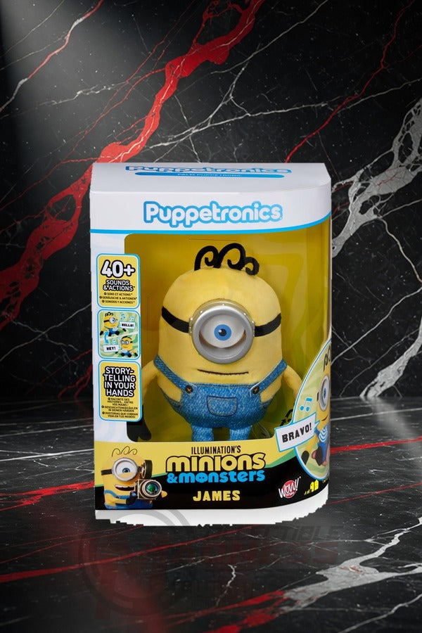 Minions & Monsters Interactive Palm Puppetronic - James
