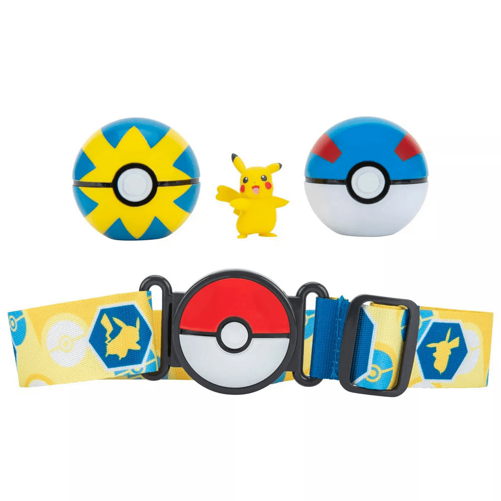 Pokemon - Pokemon Clip n Go Pokeball Belt Set Assortment