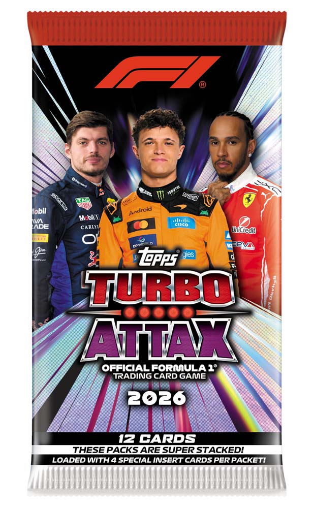 F1 Topps Turbo Attax 2026 Mega Tin