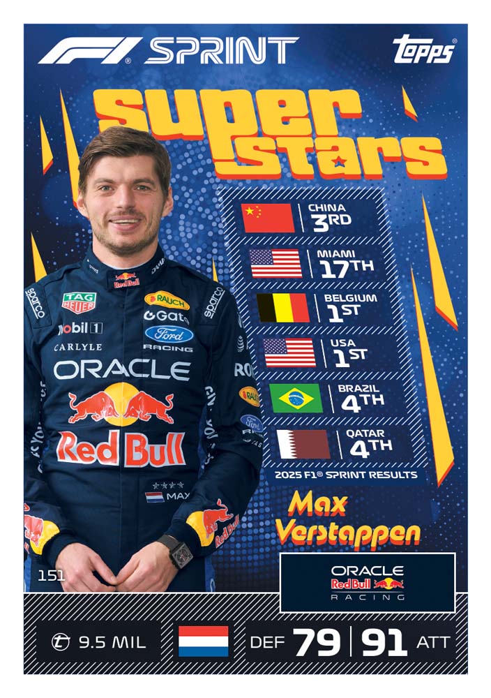 F1 Topps Turbo Attax 2026 Mega Tin
