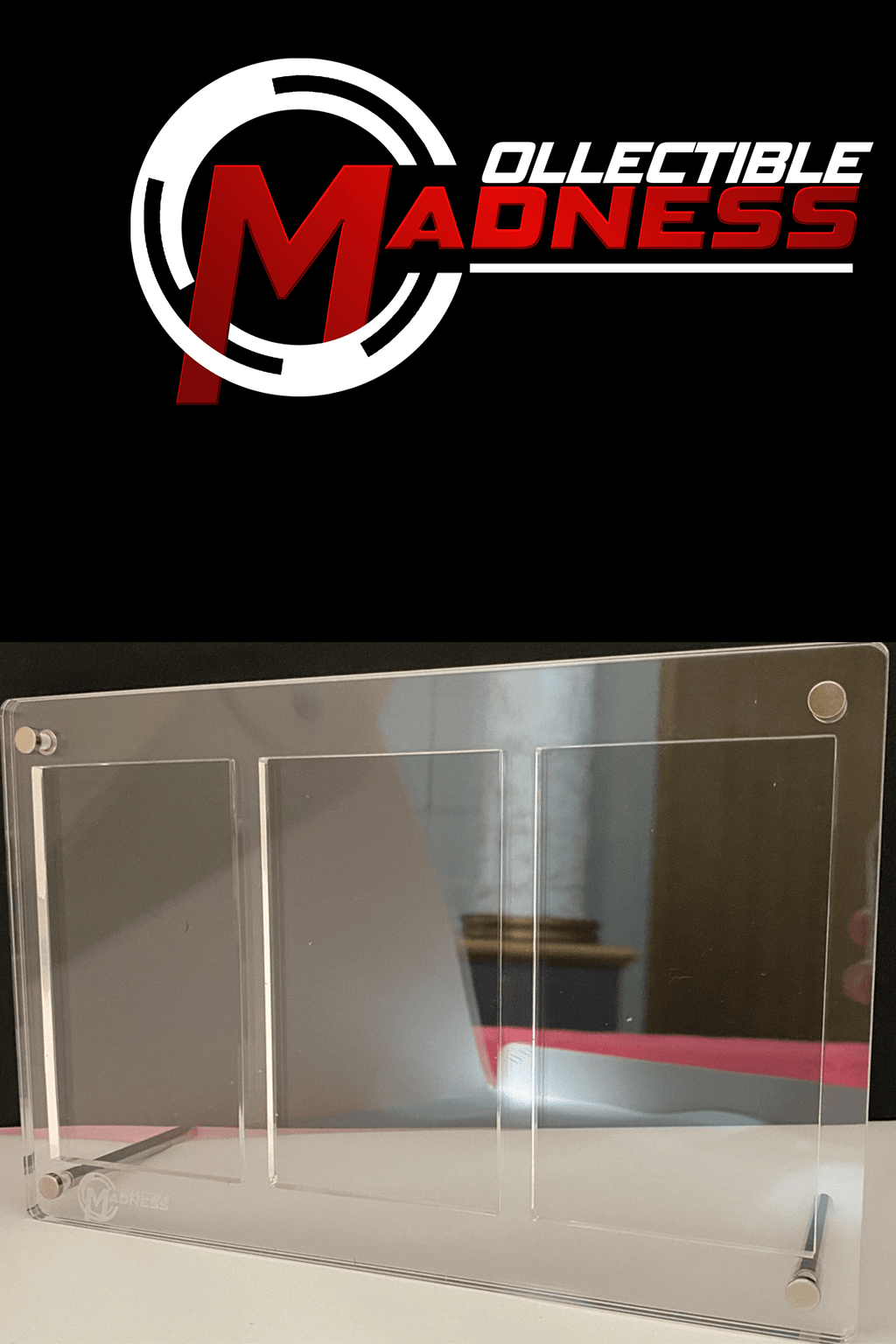 MADGuard 3x Booster Pack Acrylic Display Case | Hang or Stand