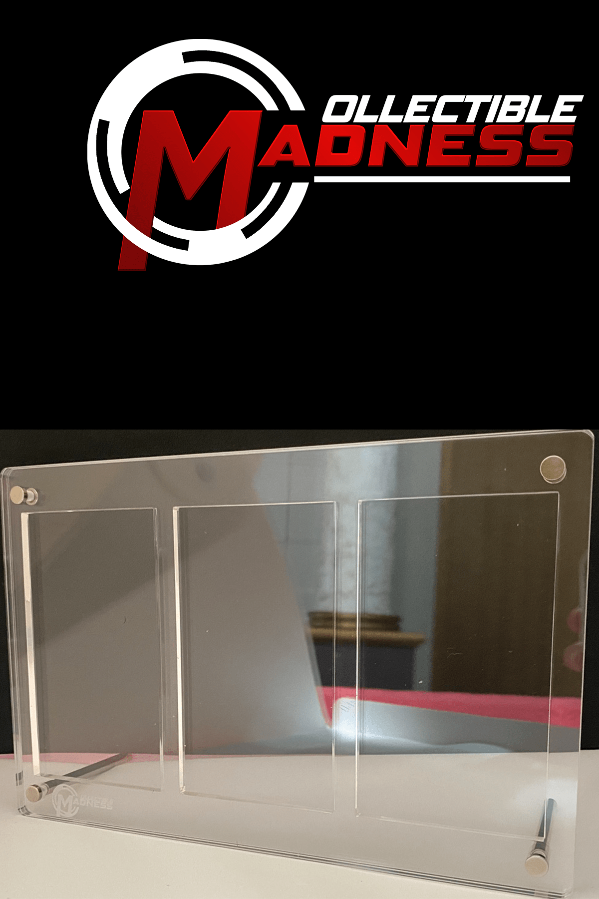 MADGuard 3x Booster Pack Acrylic Display Case | Hang or Stand